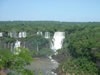 Вид с территории Бразилии на водопад Игуассу