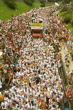 Уличный карнавал Рио