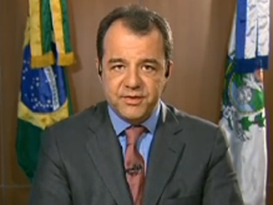 Sérgio Cabral Jornal Nacional